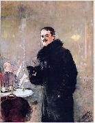 Christian Krohg, Portrait of the Norwegian Painter Gerhard Munthe